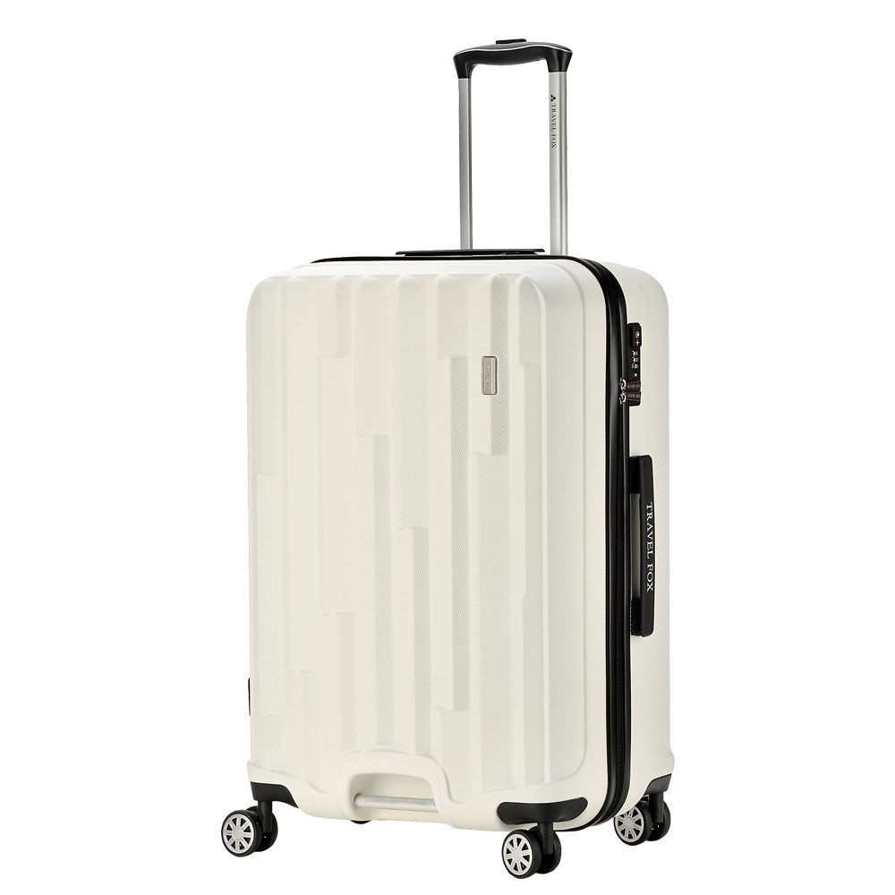 29吋尊爵經典拉鍊旅行行李箱-尊爵白