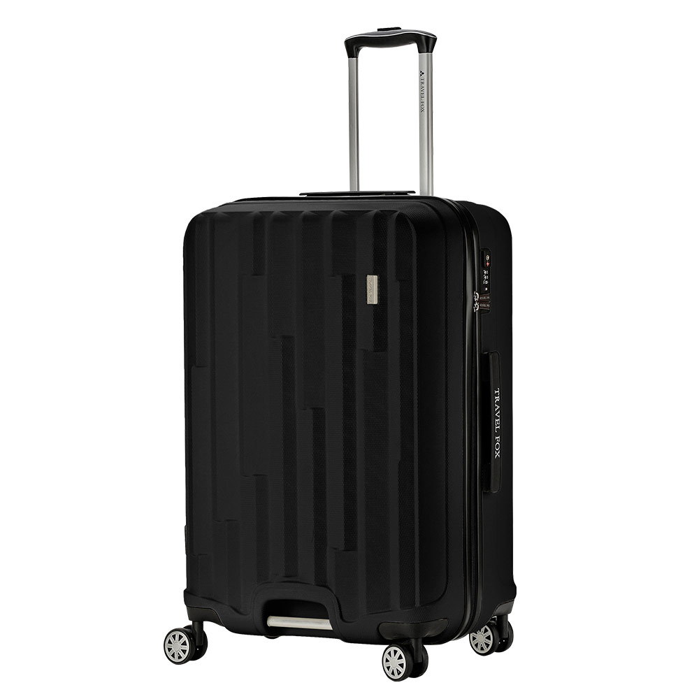 29吋尊爵經典拉鍊旅行行李箱-經典黑