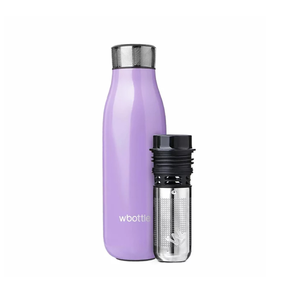 【wbottle】Artist 304不銹鋼保溫瓶 500ml-靜謐紫