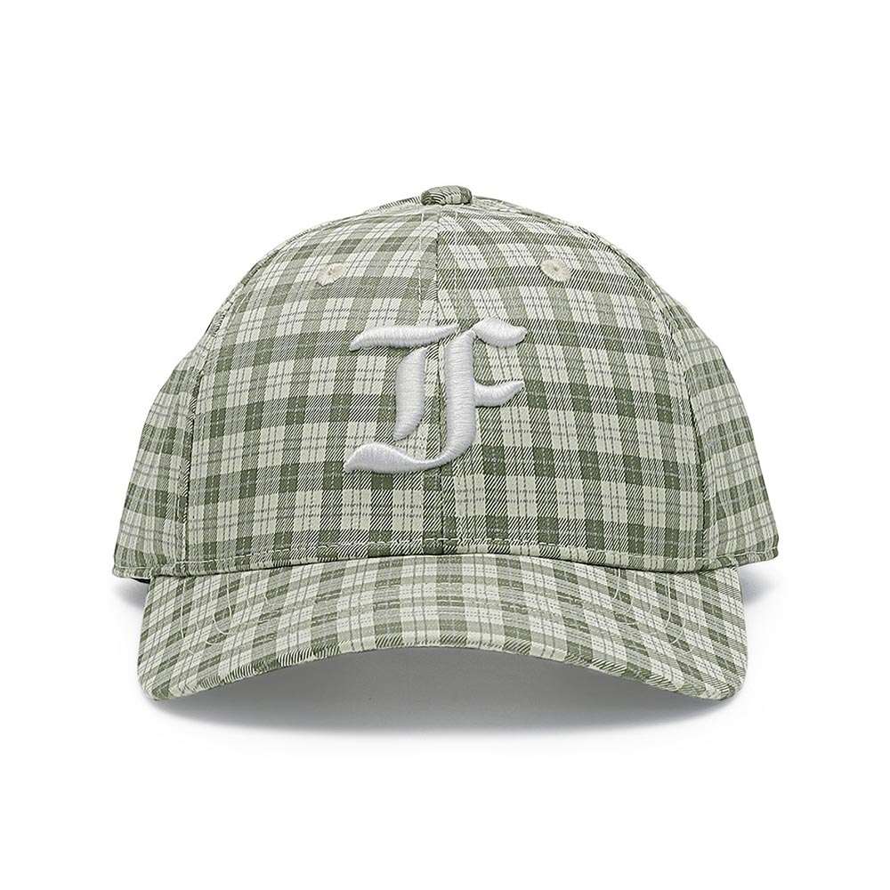 立體繡球帽-淺綠